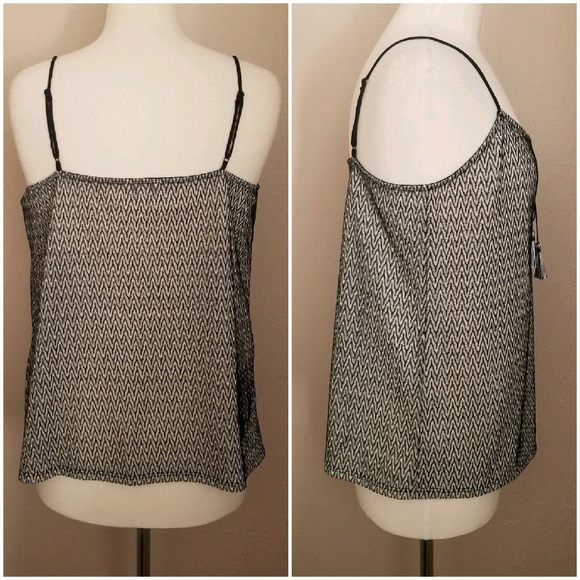 🖤 GUESS LEONA TASSEL CAMI 🖤 - Picture 3 of 8